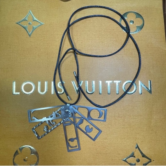 Louis Vuitton "Deconstructed" RARE Necklace, Runway Edition 2008 Only one!! - Picture 14 of 15